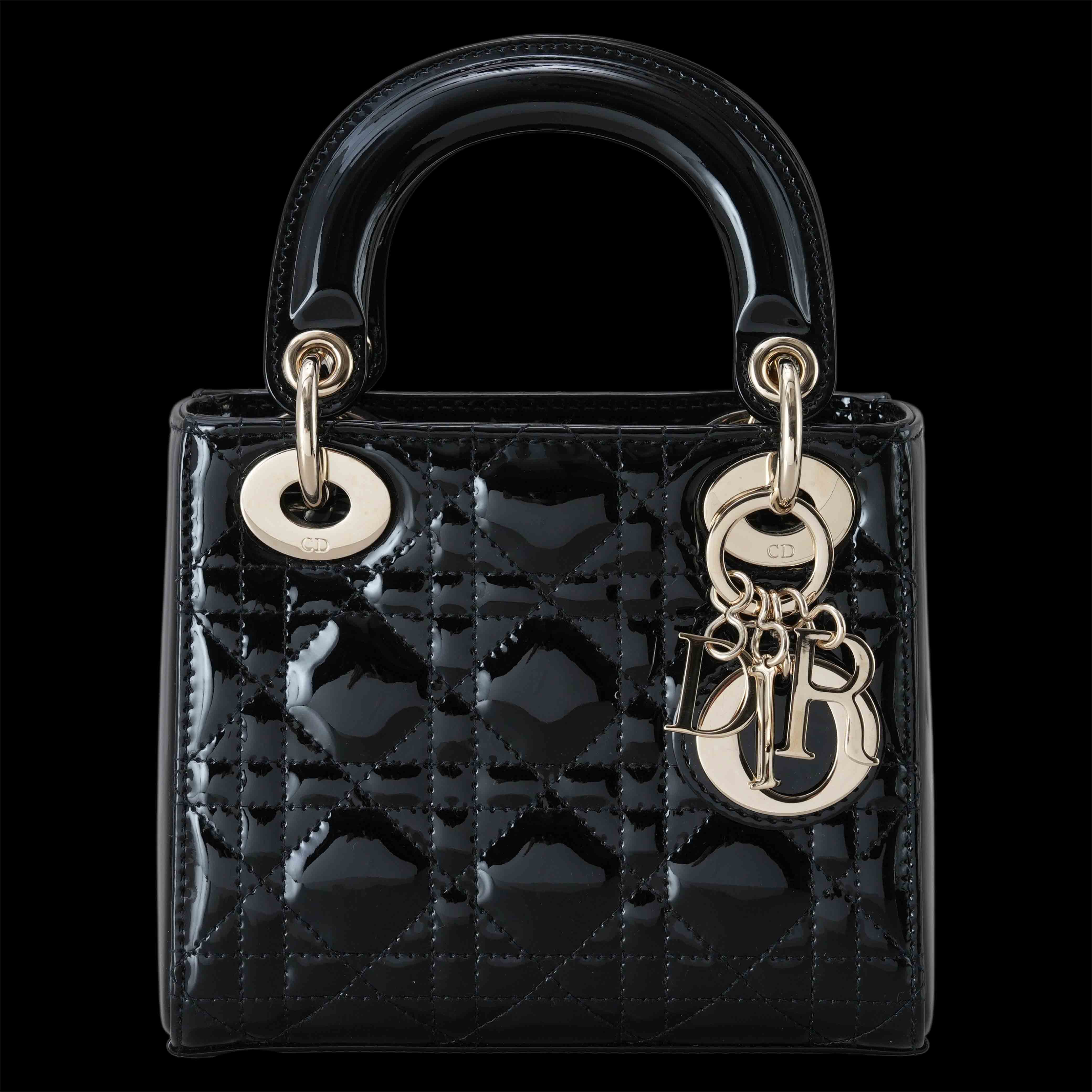 CHRISTIAN DIOR(USED)크리스찬디올 레이디디올 페이던트 미니백